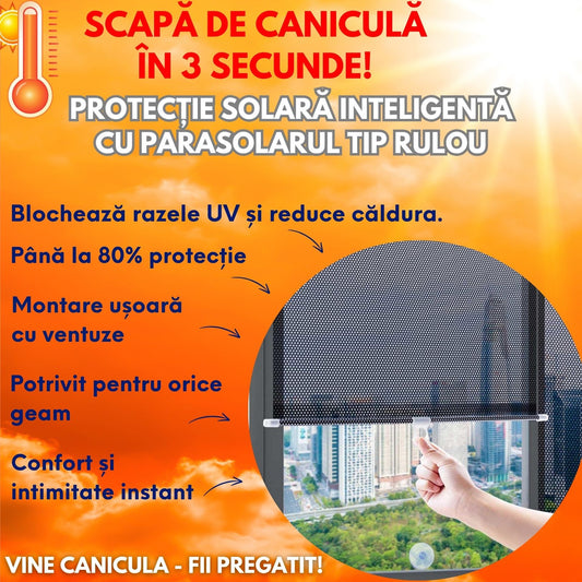 Parasolar ideal pentru casa, masina si birou
