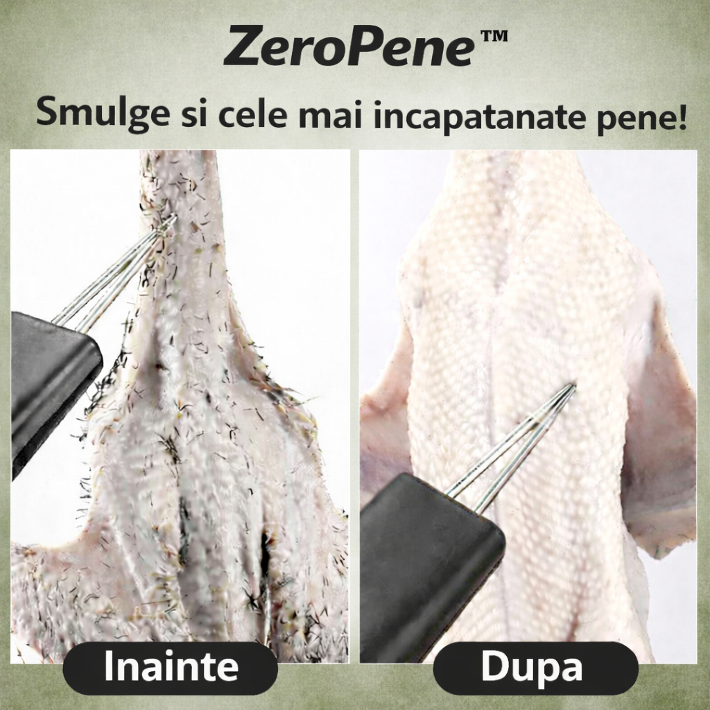 ZeroPene™ – Smulgator electric de pene pentru pasari de curte
